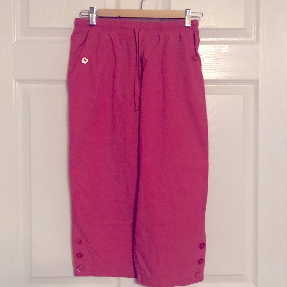 Jane Ashley Pink Capri Pants Size Medium